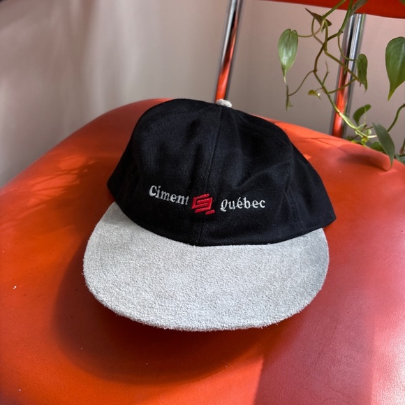 vintage CIMENT QUEBEC dad hat strapback - Picture 6 of 6